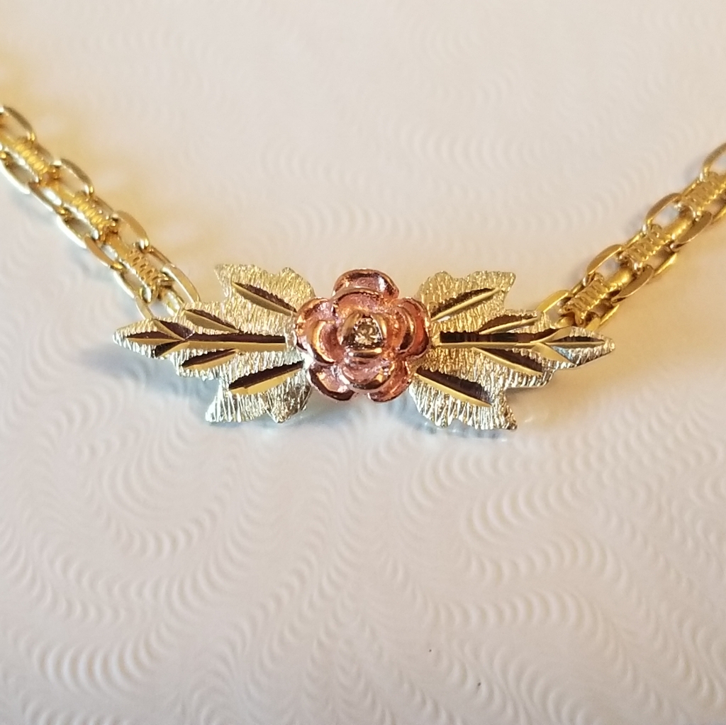 10k Gold Diamond Bracelet